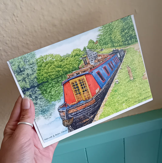 Kennet & Avon Canal Greetings Card