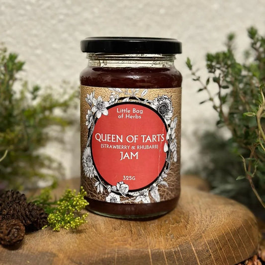 Queen Of Tarts - Strawberry & Rhubarb Jam